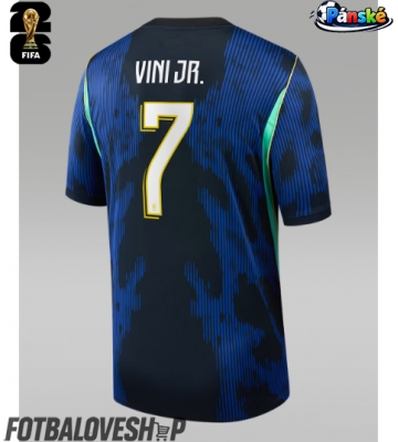 Brazílie Vinicius Junior #7 Venkovní Dres MS 2026 Krátký Rukáv